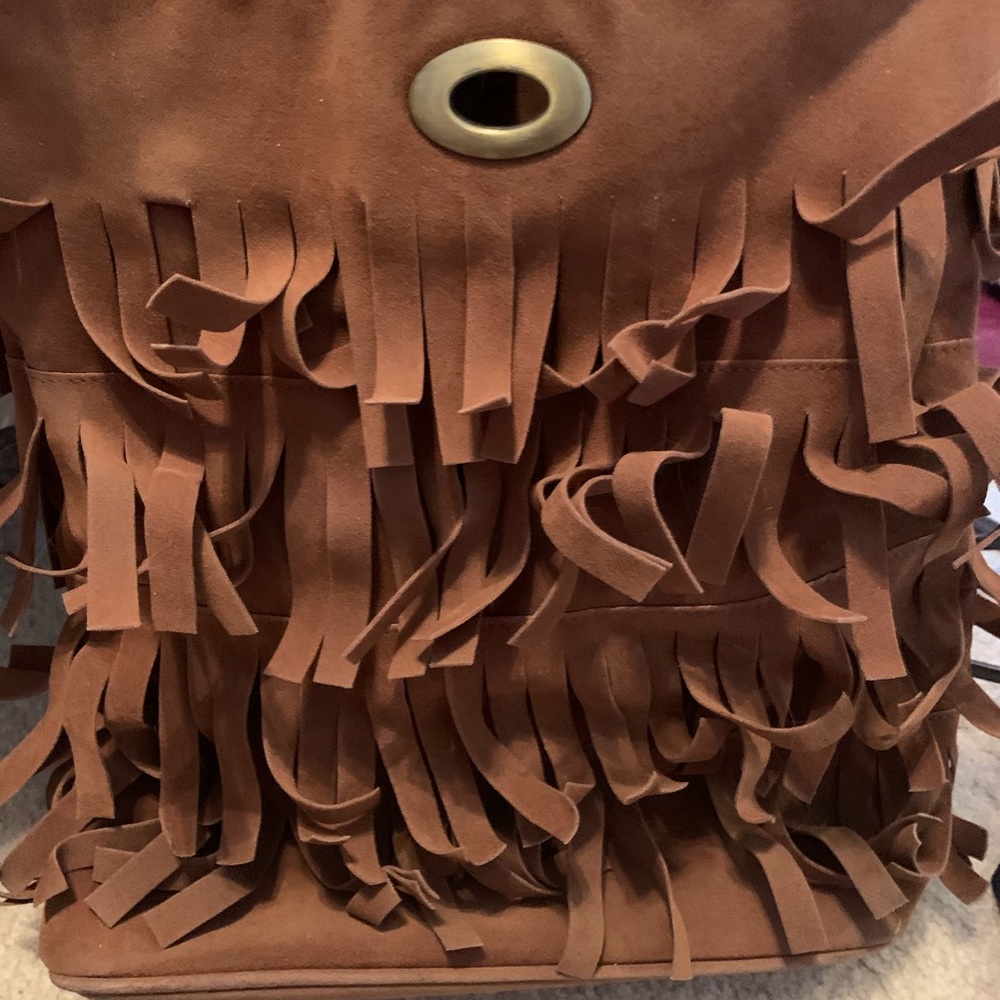 Just Fab boho brown purse